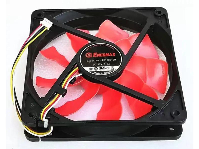 120mm cooling fan 12cm 12025 12cm fan ed122512h 12V 0.30a power supply special 4