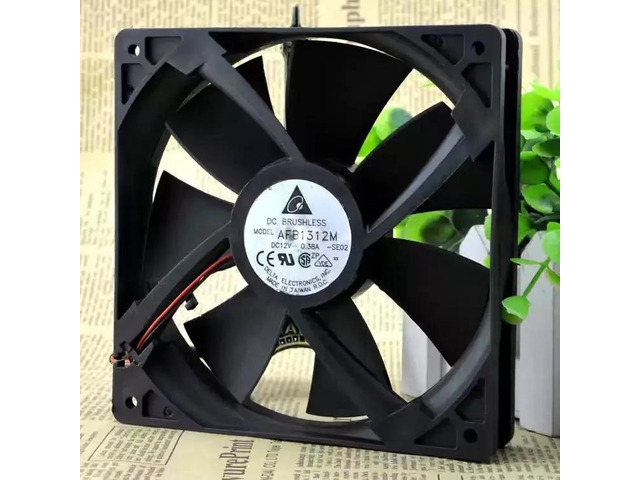 135mm Fans 13525 AFB1312M 13.5cm DC 12V 0.38A 2Wie Case Inverter Power Supply Server Cooling