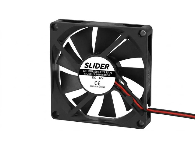 8015 Slim Fan DC 5V 12V 24V 80x80x15mm Dual Ball Bearing Brushless Cooler for IT