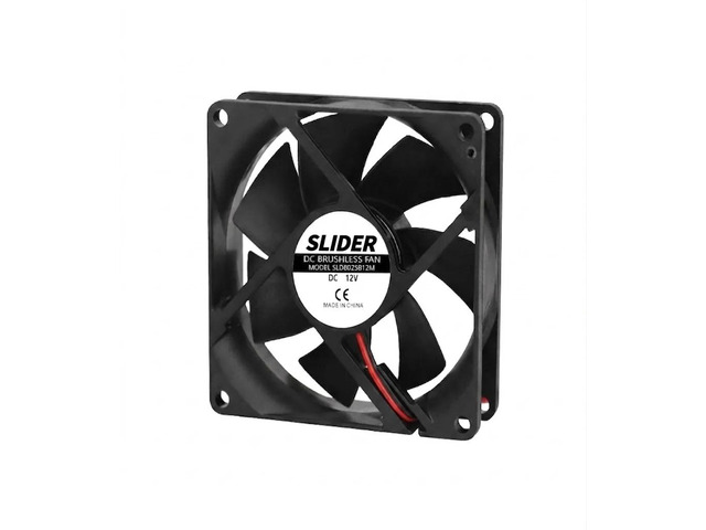 8025 Fan DC 5V 12V 24V 80x80x25mm Dual Ball Bearing Brushless PC Case Server Exhaust Cooling Cooler