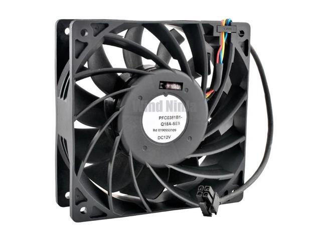 12cm/120mm Cooling Fan PFC0381B1-Q18A-SE9 RD0190553109 120x120x38mm DC12V Server Chassis Power Supply Cooling Fan