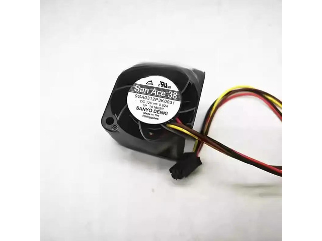 for SANYO DENKI 9GA0312P3K0031 San Ace 38 DC 12V 0.62A 38x38x28mm Server Cooling
