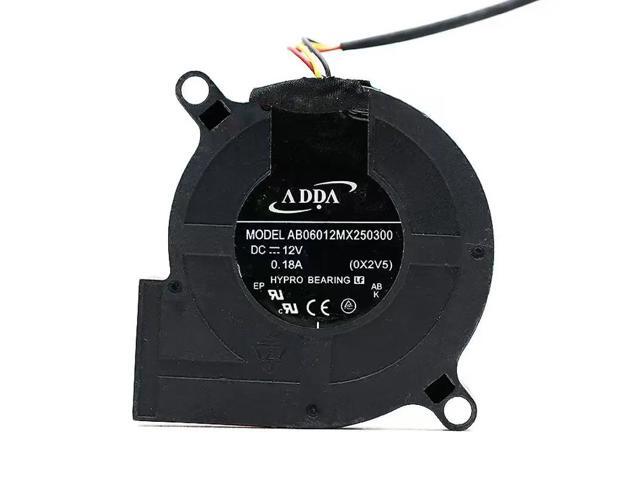 for BENQ MX703 Projector Blower Fan AB06012MX250300 60x60x25mm 12V 0.18A Cooling Cooler Turbo Fan