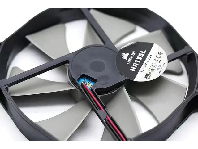 135mm Fan NR135L 13.5cm 12V 0.22A HX750/1000 Power Cooling Fan Case Chassis Cool