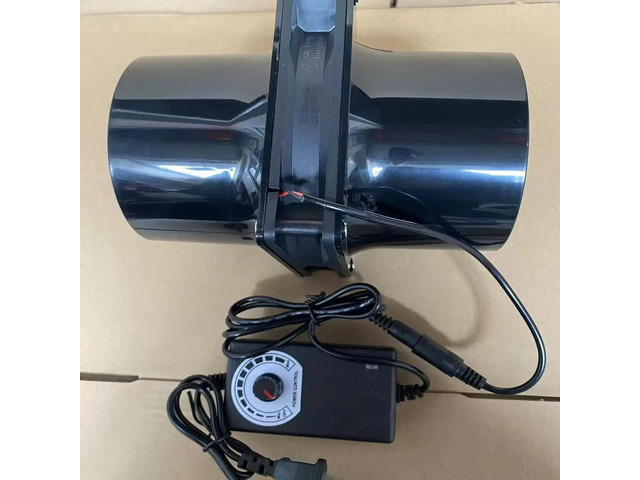 DIY Duct Inline Pipe Fan Ventilation Exhaust Fan Kit 120x25mm High Airflow Fan Speed Controller 100mm Flanges