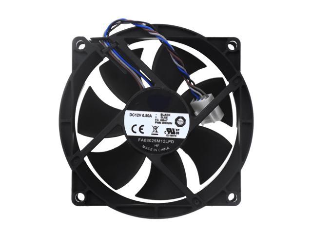 12V 0.50A for CoolerMaster FA08025M12LPD 804057-001 80*80*25mm Cooling Fan 4pin Cooling Fan Processor Cooler Heatsink Fan