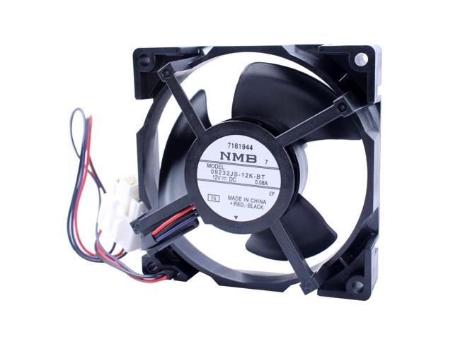 09232JS-12K-BT 9.2cm 92mm fan DC12V 0.08A 3pin Cooling fan for refrigerator motor