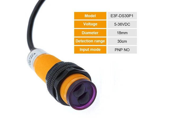 E3F-DS30C4 Proximity Switch Photoelectric sensor switch NPN PNP DC5-36V 30cm Det