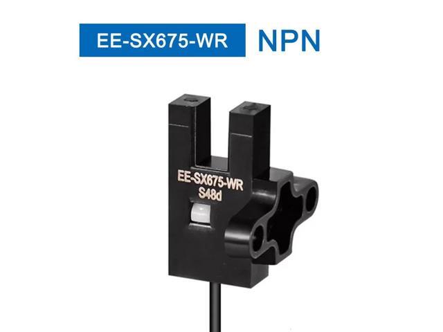 Photoelectric Switch U-type Sensor Switch With 1m Cable EE-SX672-WR/671/670A/3/SX674P-WR Proximity Switch NPN PNP(EE-SX675-WR)