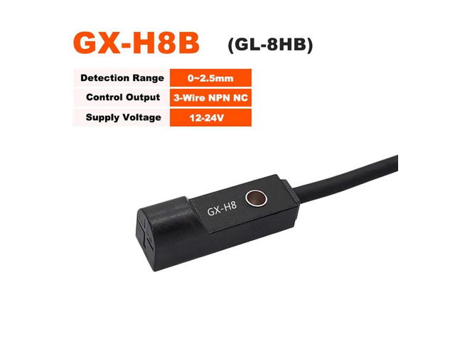 Mini Square Proximity Switch 1m NPN 3-wire Inductive Sensor Normally Colsed Norm