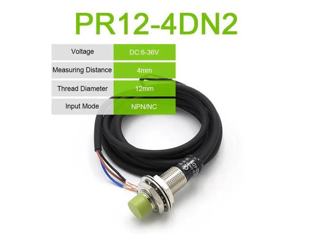 1PCS PR12-4DN DN2 cylindrical proximity switch sensor Round type dc 3wire pr Proximity Sensor Switch PR12-4DO DC(PR12-4DN2)