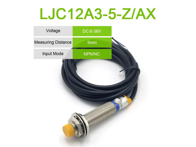 LJC12A3-A-Z/BX AX BY AY Approach Sensor Cylindrical Capacitive Proximity Switch 