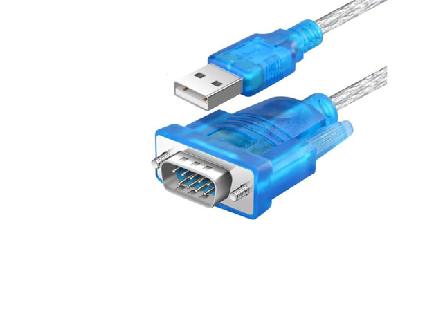 Transparent USB to 232 serial port cable USB to serial port 9-pin DB9com port conversion cable USB to RS232 serial port data cab(1.2M)(USB TO RS232...
