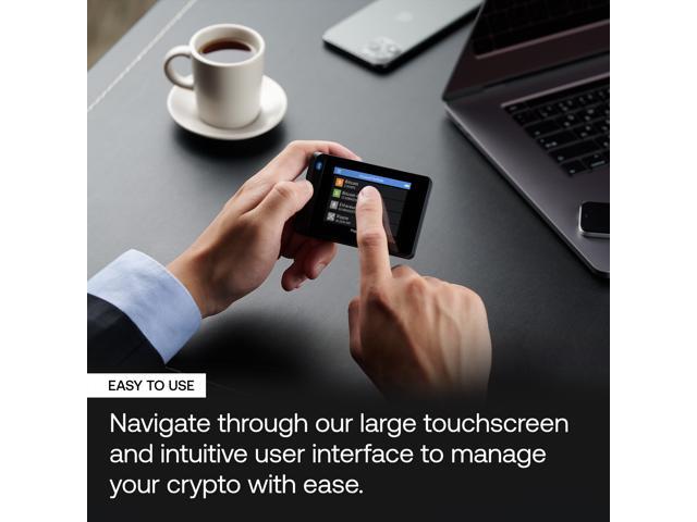 SecuX W20 Crypto Hardware Wallet- Infineon CC EAL5+ Secure Element, Bluetooth, Cross-platform, 2.8' Color Touchscreen; BTC, ETH, BNB, BSC, ADA,...