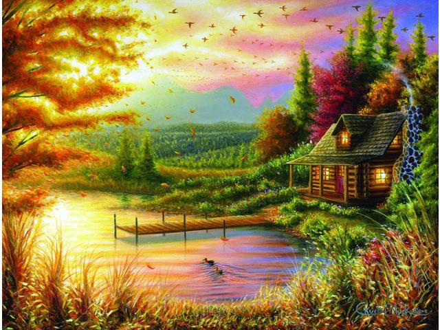 SUNSOUT INC High-Country Cinnamon 500 pc Jigsaw Puzzle