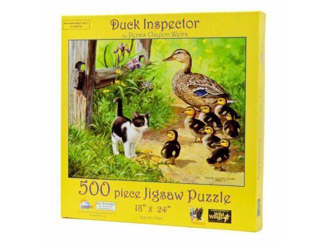 SunsOut Duck Inspector a 500-Piece Jigsaw Puzzle Inc.