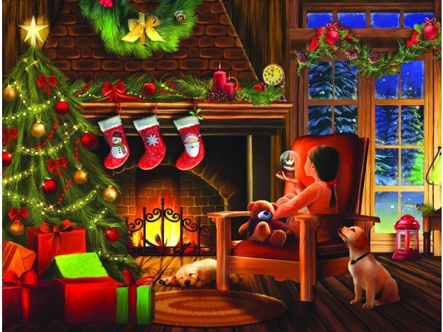 Dreaming of Christmas 1000 pc Jigsaw Puzzle by SUNSOUT INC