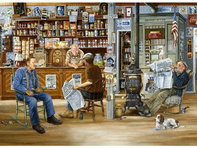 SUNSOUT INC A Day at The Shop 500 (Large Size) pc Jigsaw Puzzle