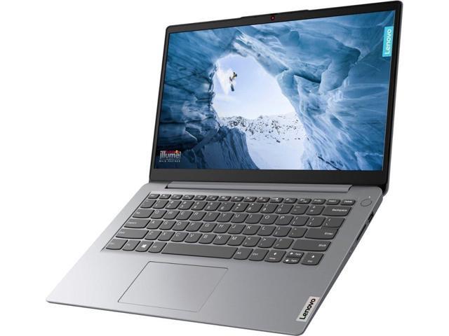 Lenovo IdeaPad 1 Laptop for Business & Students, 14' HD Display, Intel Celeron N4020, 4GB RAM, 64GB eMMC + 256GB SD Card, Intel UHD Graphics, Wi-Fi...