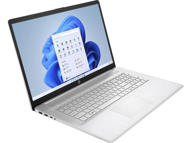 HP 17 Laptop, 17.3' FHD IPS Display, AMD Ryzen 5 5500U Processor(Beat i5-10500), 8GB RAM, 512GB SSD, AMD Radeon Graphics, Bluetooth, Webcam, HDMI,...