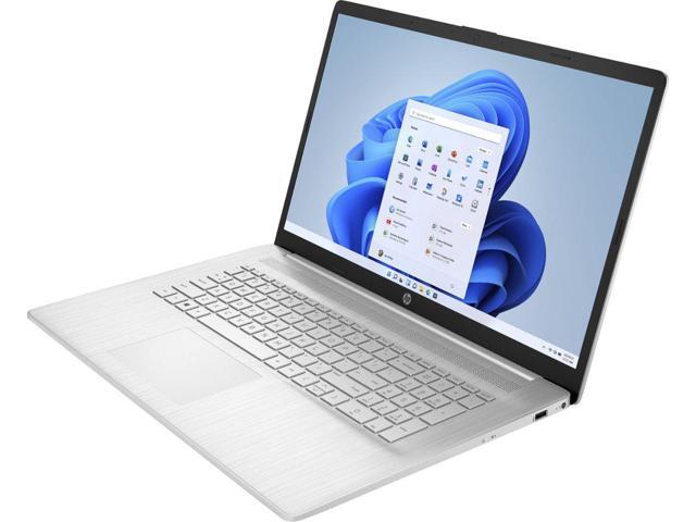 HP 17 Laptop, 17.3' FHD IPS Display, AMD Ryzen 5 5500U Processor(Beat i5-10500), 8GB RAM, 512GB SSD, AMD Radeon Graphics, Bluetooth, Webcam, HDMI,...