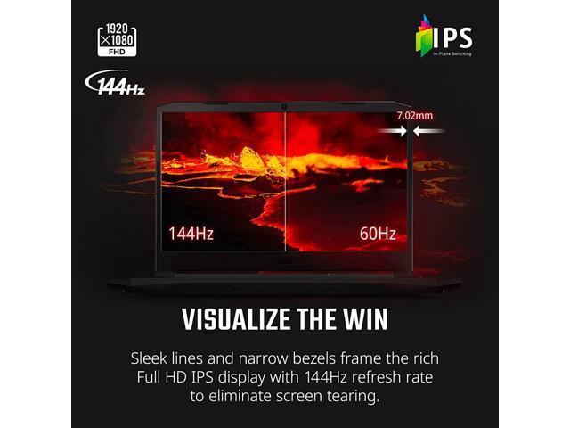 Acer Nitro 5 Gaming Laptop, 15.6' FHD IPS 144Hz Display, Intel Core i7-11800H, NVIDIA GeForce RTX 3050 Ti, 16GB DDR4, 1TB PCIe SSD, 1TB HDD, Wi-Fi...