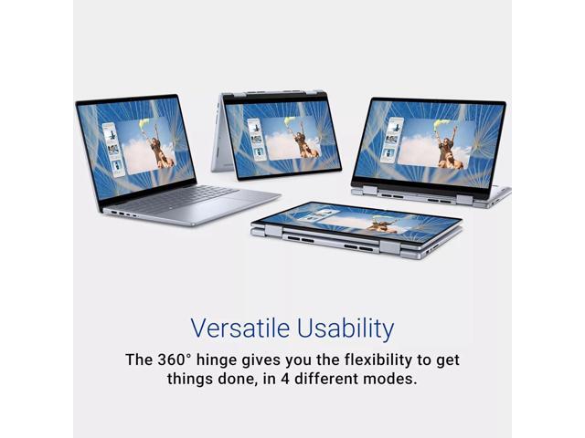 Dell Newest Inspiron 14' FHD+ 2-in-1 Touchscreen Business Laptop, Intel 5-120U, 40GB DDR5, 2TB SSD, Wi-Fi, Bluetooth, HDMI, Windows 11 Pro