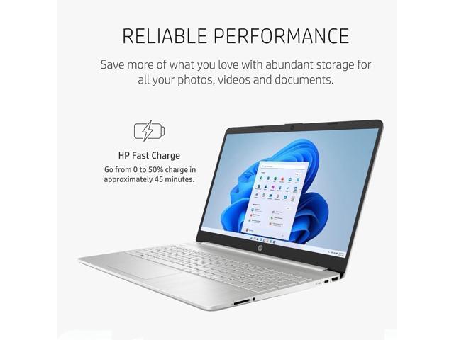 HP 17 Laptop Everyday Notebook, 17.3' Anti-Glare FHD Display, Intel 6-Core i3-1215U, 32GB RAM, 1TB SSD, Wi-Fi, HD Webcam, Windows 11 Pro