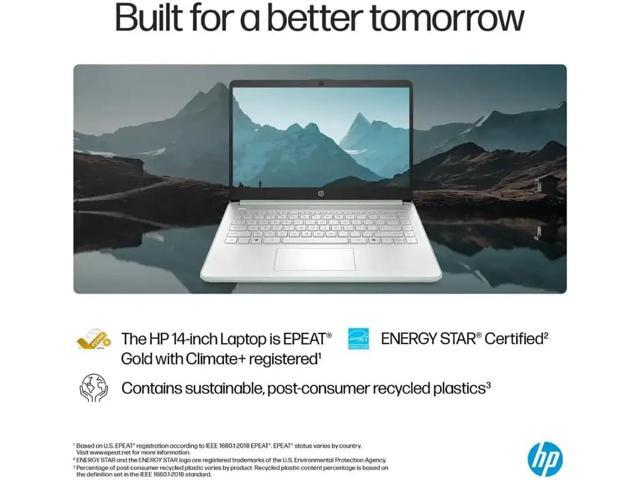 HP Student Business Laptop, Intel N150 Processor, 14 Inch LED, 16GB RAM, 384GB Storage(128GB UFS+256GB MSD), Wi-Fi 6, Webcam, 1-Year Office 365,...