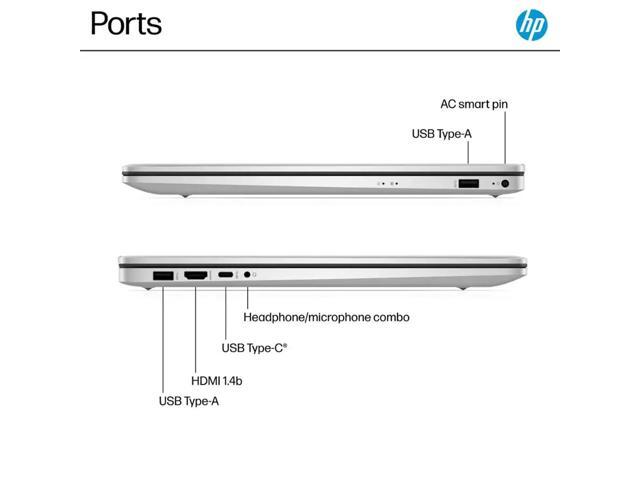 HP Flagship 17 Laptop Computer - 17.3' 250 nits Display, Intel Core i3-N305, 8GB RAM, 256GB SSD, Windows 11 Home, Numeric Keypad, Wi-Fi 6, Copilot