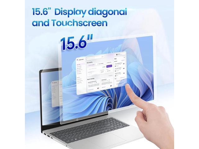 HP 15.6' Touchscreen Laptop, Intel Core i5-1235U, 8GB RAM 512GB SSD, Intel Iris Xe Graphics, Wi-Fi 6E, Bluetooth 5.3, Windows 11 Home