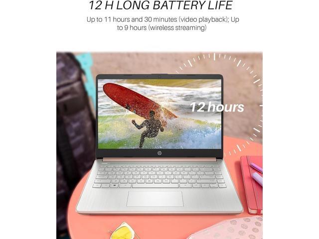 HP 14' Ultral Light Laptop, 4GB RAM, 128GB eMMC, Intel Quad-Core N4120, Anti-Glare HD Display, Webcam, Windows 11 Home in S Mode