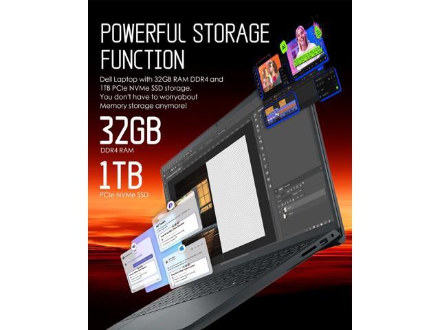 Dell Inspiron 15 Touchscreen Laptop, Intel i5-1334U (Up to 4.6GHz), 15.6' FHD Display, 32GB RAM, 1TB SSD, Windows 11 Pro, Copilot, WiFi6