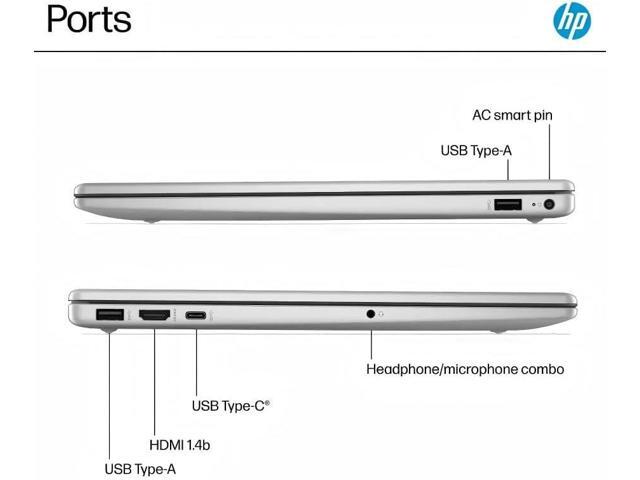 HP 15.6' FHD Display Touchscreen Laptop Computer, Intel i7 1355U, Intel Iris Xe Graphics, Windows 11 Pro, Wi-Fi6, Bluetooth, Accessoires (32GB RAM...