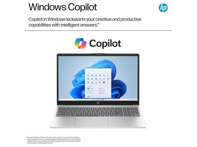 HP 15 Touchscreen Laptop Computer, Intel 13th Core i3-1315U, 15.6' HD Touch Display, 32GB RAM, 2TB SSD, Wi-Fi 6, Business & Student, Copilot,...