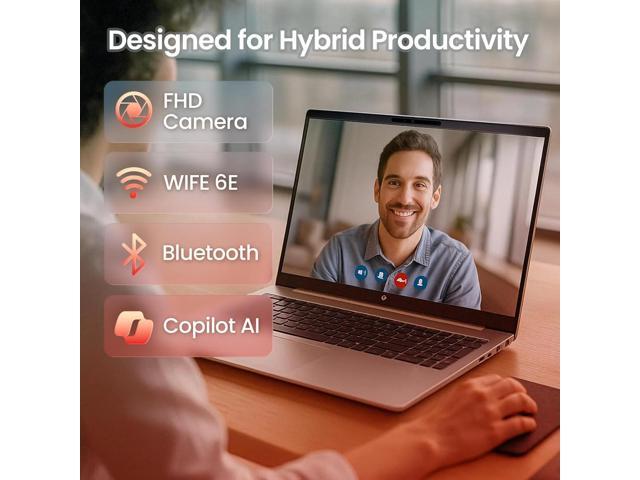 HP Probook 465 G11 Laptop 16' FHD WUXGA IPS Notebook, AMD Ryzen 7 7735U, 64GB RAM, 2TB SSD, AMD Radeon Graphics, Copilot AI, Wi-Fi, Windows 11 Pro