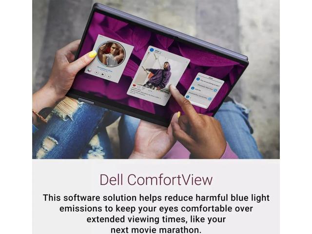 Dell Inspiron 14 2-in-1 Touchscreen Laptop, 14' Full HD+, AMD R5 8640HS, 16 GB DDR5, 512 GB SSD, Radeon Graphics, Backlit Keyboard, Fingerprint,...