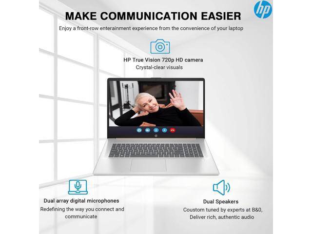 HP 17.3 Inch HD+ Touchscreen Laptop Computer, Intel Core i7-1355U, 64GB RAM 1TB SSD, Backlit KB, Fingerprint Reader, Rose Gold, Wi-Fi 6, Windows 11...