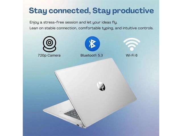HP Business Laptop, 17.3' HD+ Touchscreen, Intel i7-1355U, 32GB RAM, 2TB SSD, Intel Iris Xe Graphics, Wi-Fi 6, Windows 11 Pro