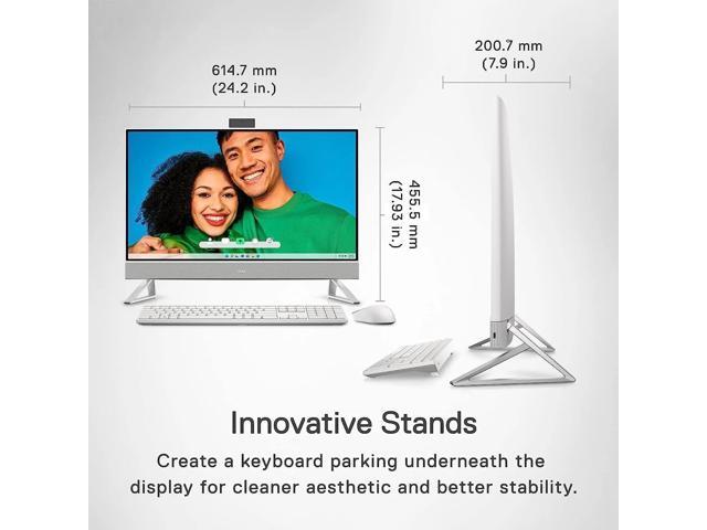 Dell Inspiron 27' Touchscreen All in One Desktop Computer, Intel Core i7 150U, NVIDIA GeForce MX570A, 32GB RAM, 1TB SSD, Wi-Fi 6E, Windows 11 Pro