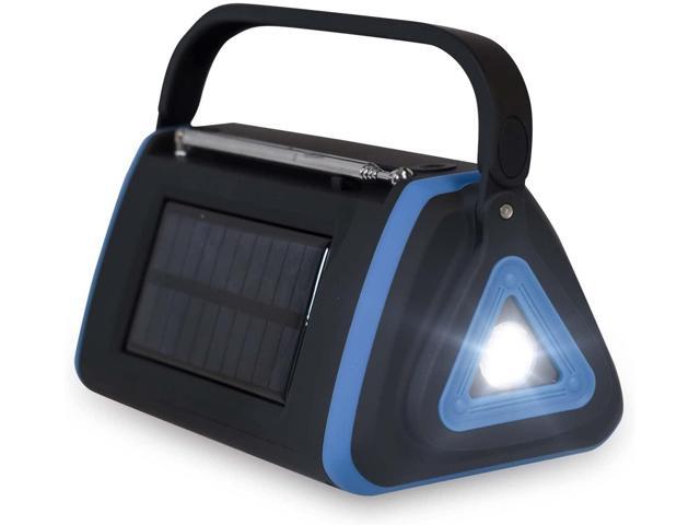 Emergency Weather Radio 4000MAH Hand Crank Radio Power Bank Charger Flash Light- Large