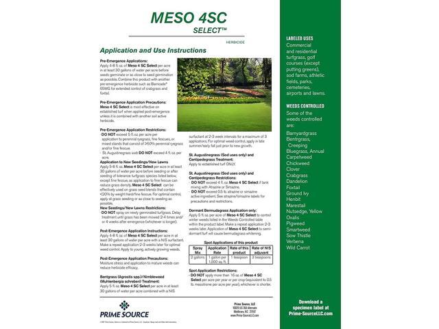 Primesource Meso 4 SC Select