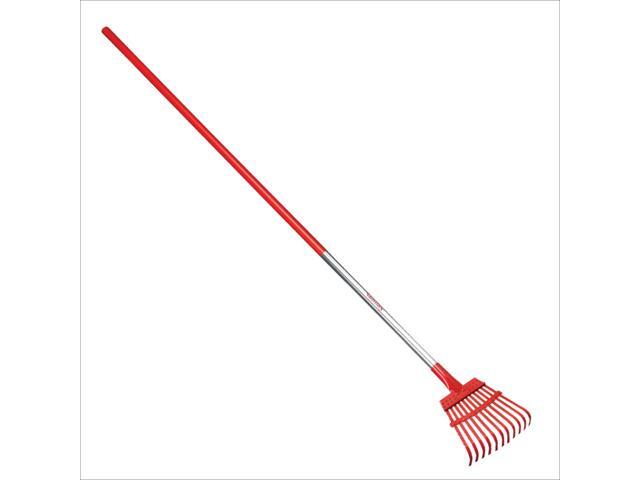 CORONA TOOLS RK 62060 Steel Flex Shrub Rake, 11 Tines, 54 in L Aluminum Handle