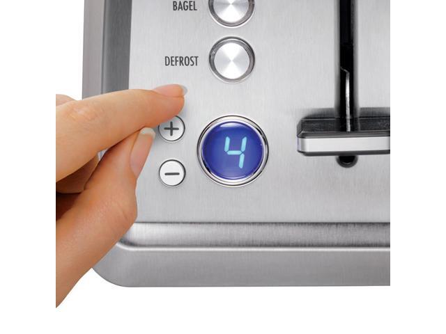 Hamilton Beach Stainless Steel Silver 4 slot Toaster 8.25 in. H x 12.38 in. W x 12 in. D - Total Qty: 1