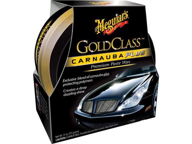 Meguiar Gold Class Carnauba Plus G7014J Car Wax, 11 oz, Paste, Gold