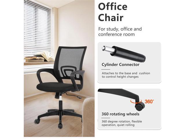 PayLessHere Home Office Chair Desk Computer Chair Adjustable Ergonomic Chair Lumbar Support Armrest Executive with High Density Mesh 360 Degree...
