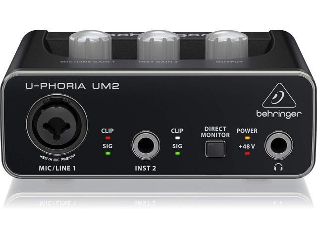 Behringer U-Phoria UM2 USB Audio Interface