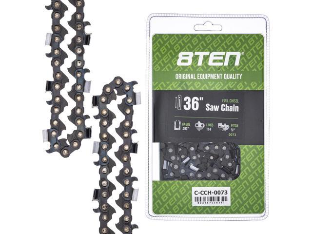Photos - Power Saw 8TEN Parts 8TEN Full Chisel Chainsaw Chain 36 Inch.063 3/8 114DL for Stihl MS 290 360 