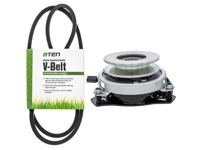Photos - Lawn Mower Accessory 8TEN Parts 8TEN Belt PTO Clutch Kit For MTD White Outdoor ZT1850 954-0497 754-0497 91 