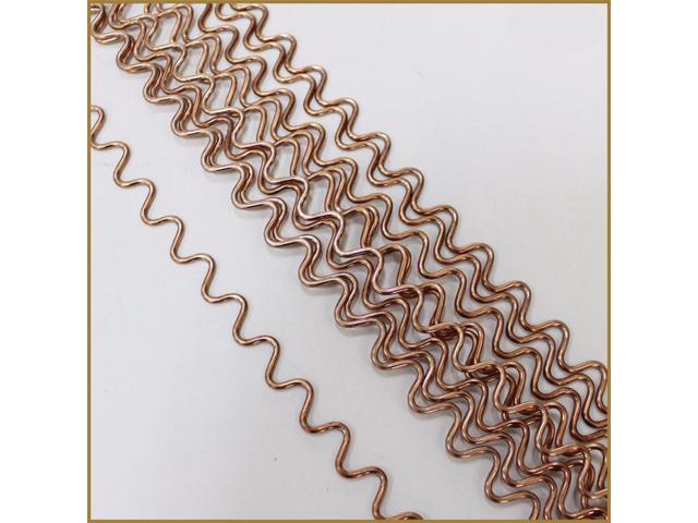 Paiying 50Pcs 2mm Wave Wire Car PVC PP Panel Bumper Fender Repair for Hot Stapler Welder